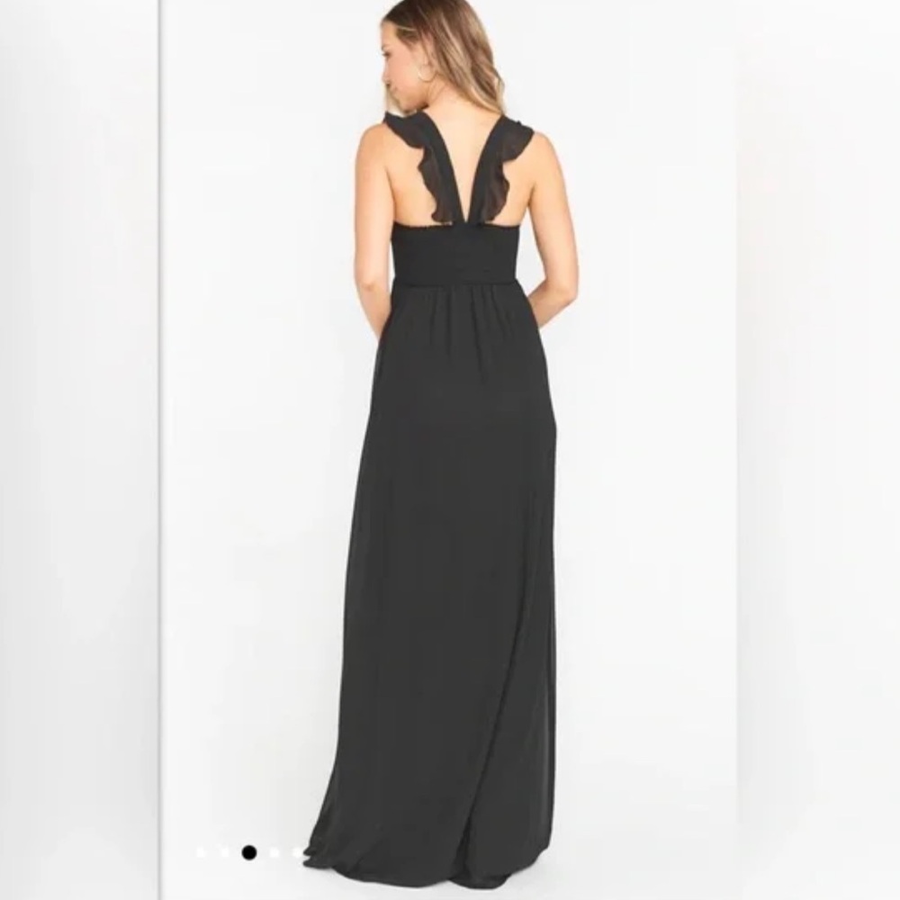 NWT Show me your MuMu June Maxi Dress
Black Chiffon
XS - Picture 3 of 4